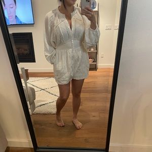 Urban outfitters peasant romper